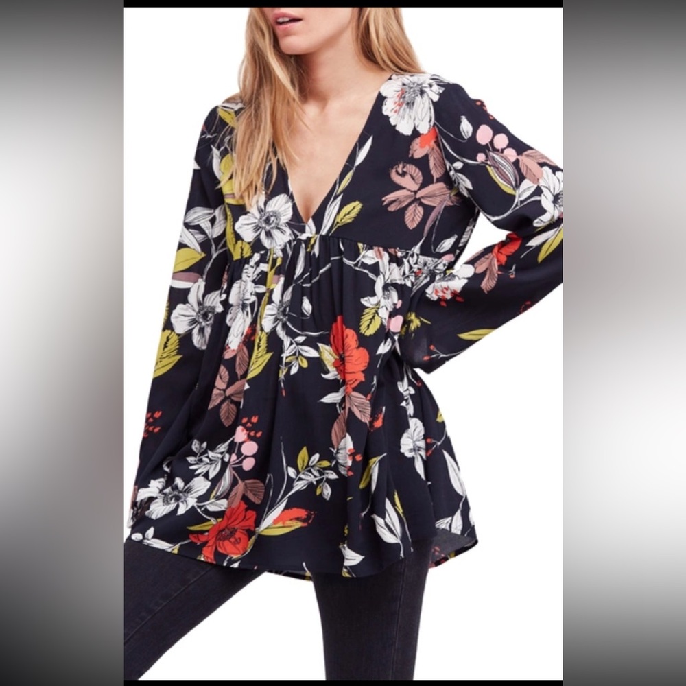 Free People Bella Print Tunic